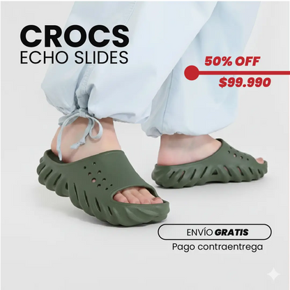 CROCS ECHO SLIDES: TOP QUALITY
