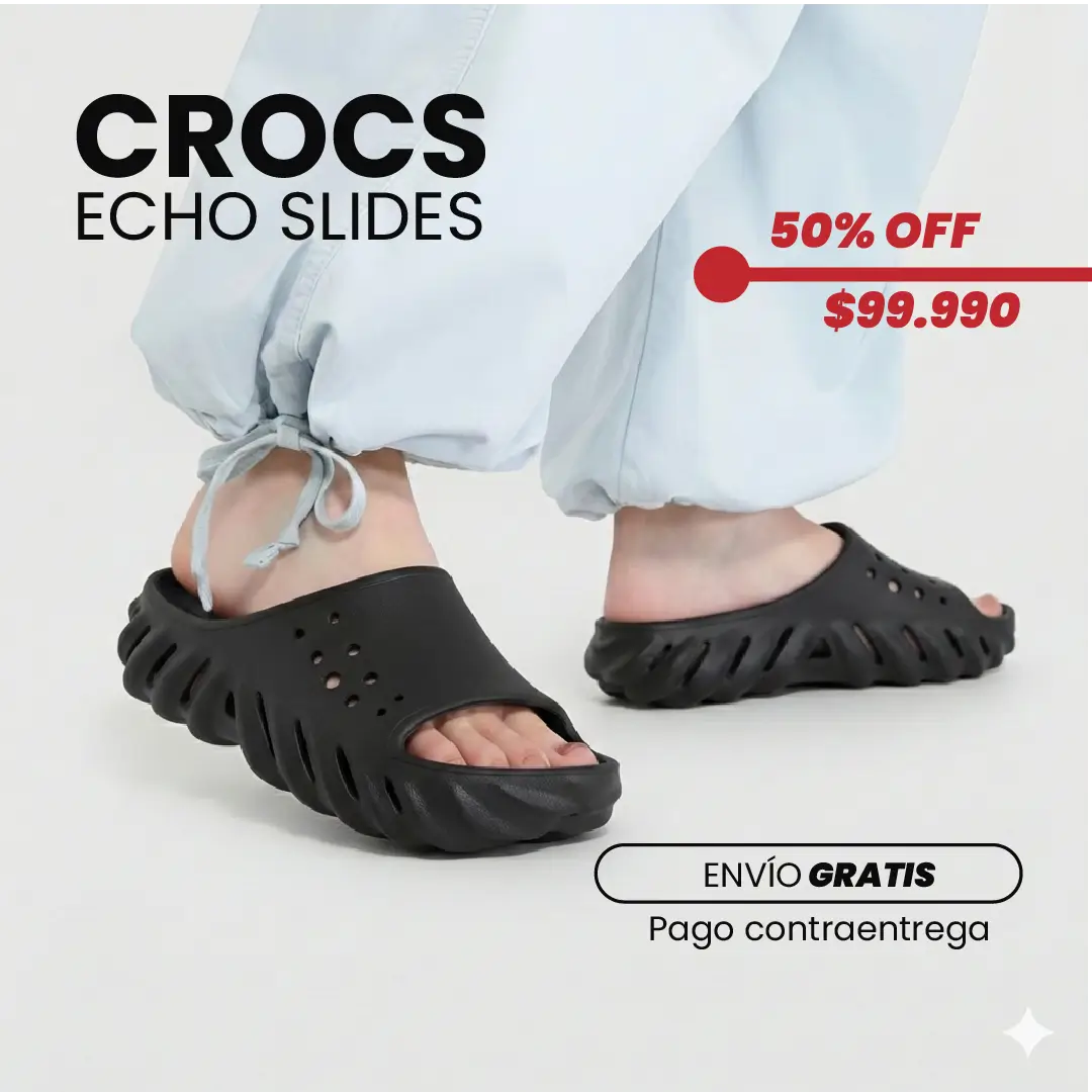 CROCS ECHO SLIDES: TOP QUALITY