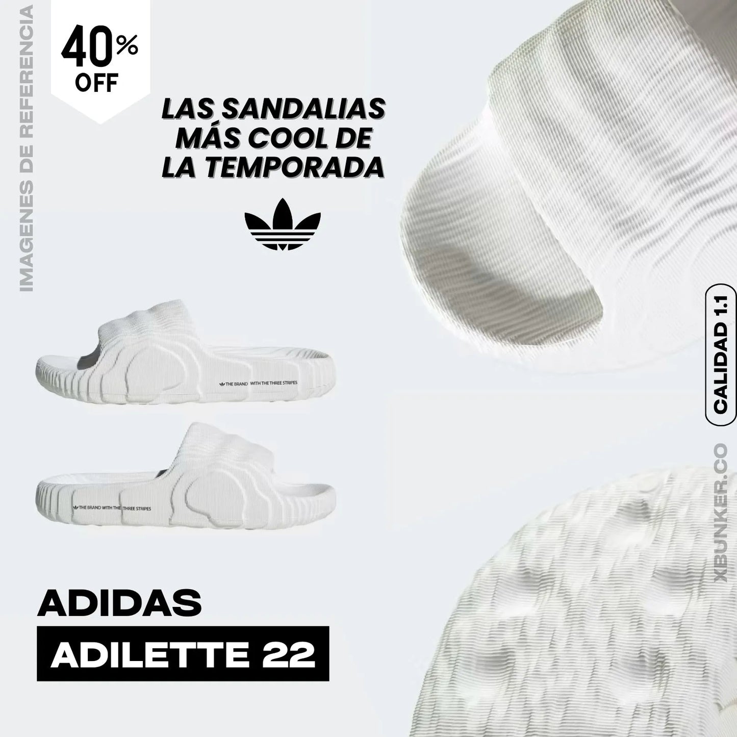 ADlDAS ADlLETTE 22: TOP QUALITY