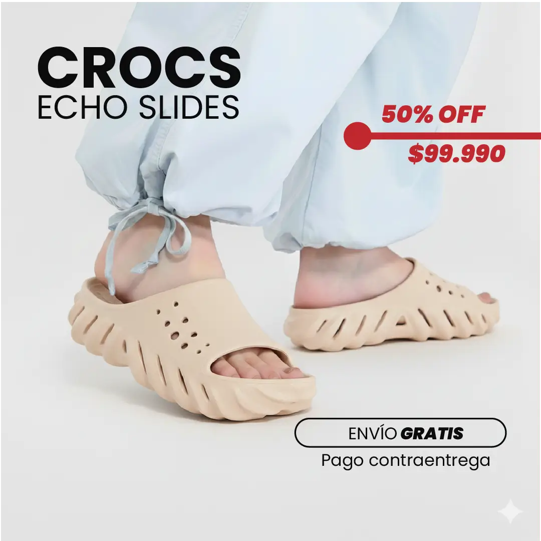 CROCS ECHO SLIDES: TOP QUALITY